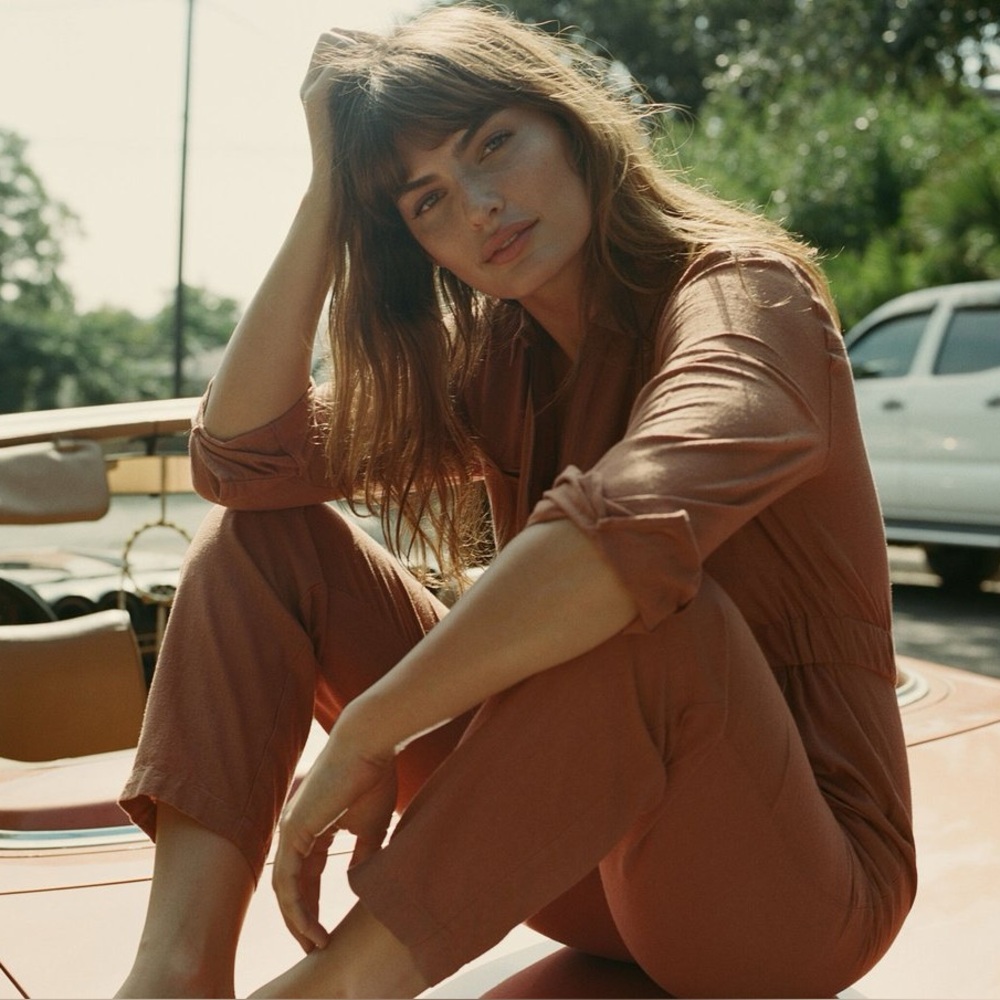 DOEN Women's Jumpsuit - Dusty Rose